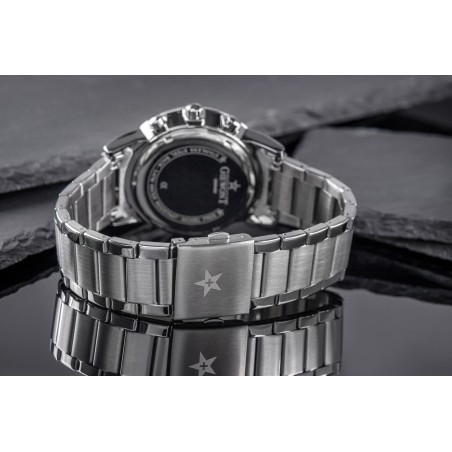 Zegarek Męski GIEWONT Apex Chrono GW6480-2 Chronograf Silver/Blue