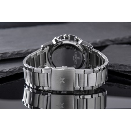 Zegarek Męski GIEWONT Apex Chrono GW6480-1 Chronograf Silver/Black