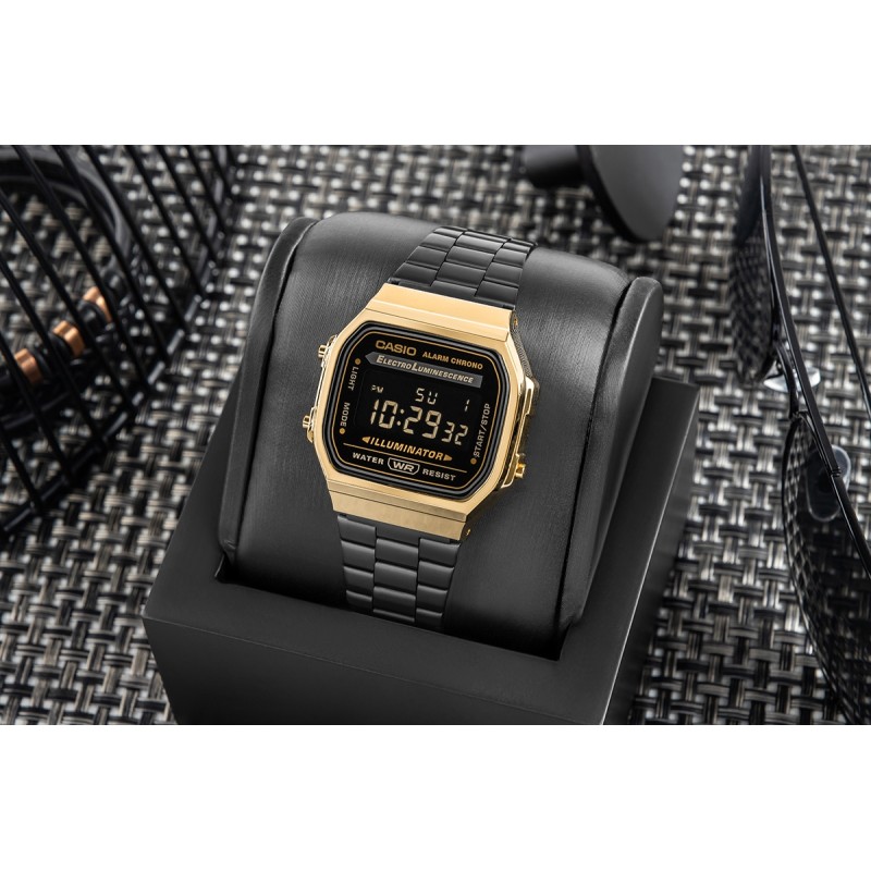 Zegarek Męski CASIO Vintage A168WEGB-1BEF + BOX