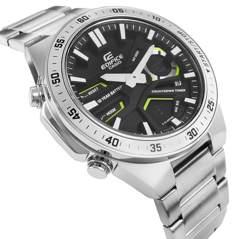 Zegarek Męski CASIO EDIFICE EFV-C110D-1A3VEF + BOX