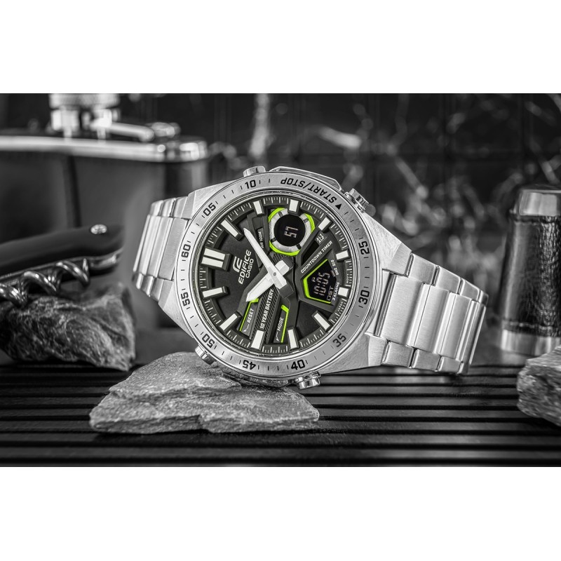 Zegarek Męski CASIO EDIFICE EFV-C110D-1A3VEF + BOX