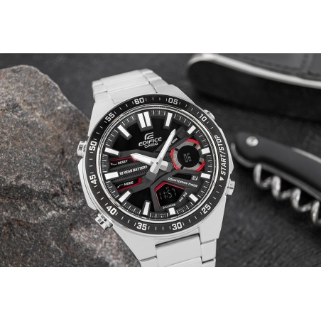 Zegarek Męski CASIO EDIFICE EFV-C110D-1A4VEF + BOX