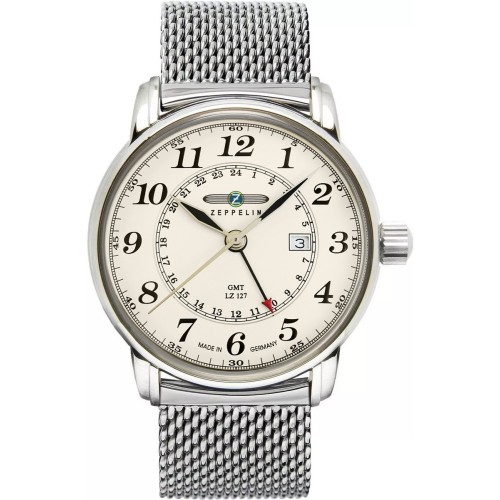 Zegarek Męski ZEPPELIN LZ127 Graf Zeppelin GMT 7642M-5 + BOX