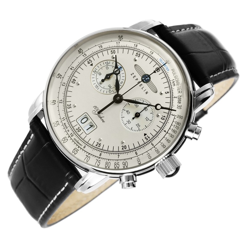 Zegarek Męski ZEPPELIN 100 Yahre 7690-1 + BOX