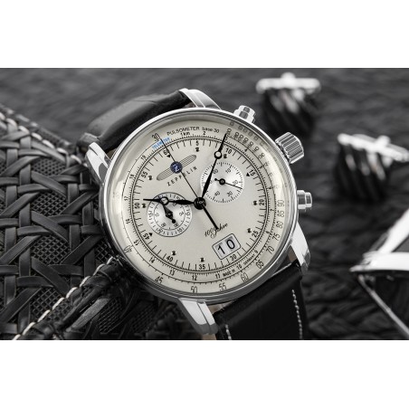 Zegarek Męski ZEPPELIN 100 Yahre 7690-1 + BOX