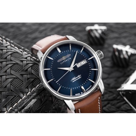 Zegarek Męski ZEPPELIN Atlantic Automatic 8466-3 + BOX
