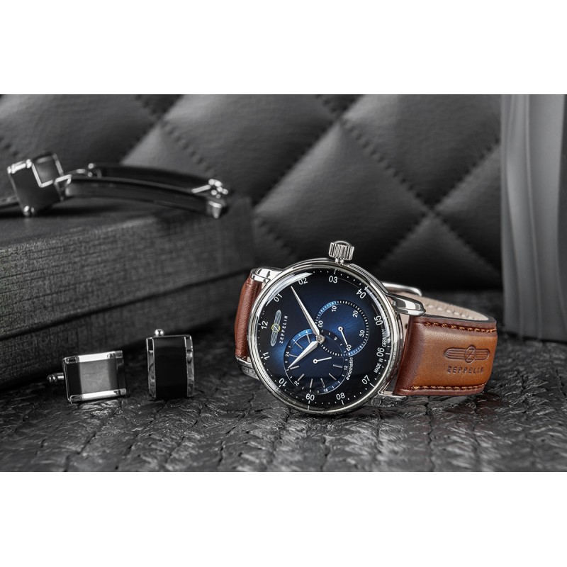 Zegarek Męski ZEPPELIN New Captain's Line Automatic 8662-3 + BOX