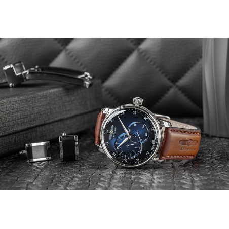 Zegarek Męski ZEPPELIN New Captain's Line Automatic 8662-3 + BOX