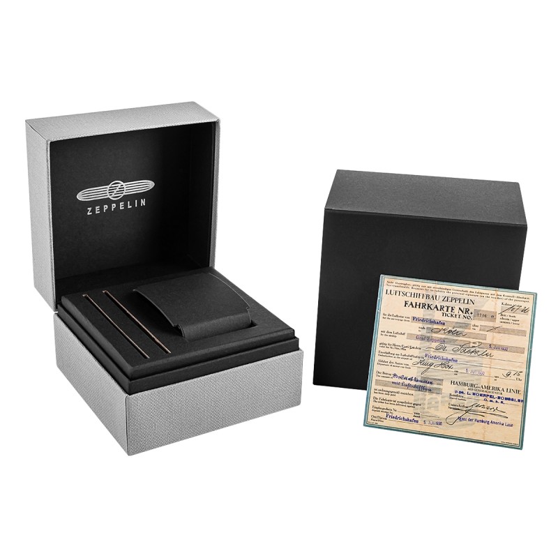 Zegarek Męski ZEPPELIN 100 Yahre 7640-1 + BOX