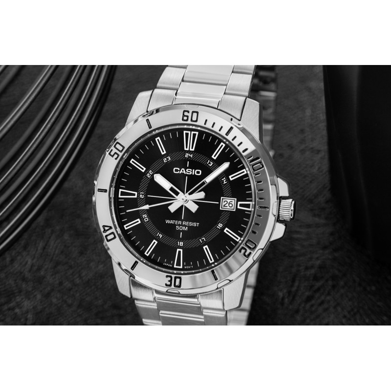 Zegarek Męski CASIO MTP-VD01D-1CVUDF + BOX