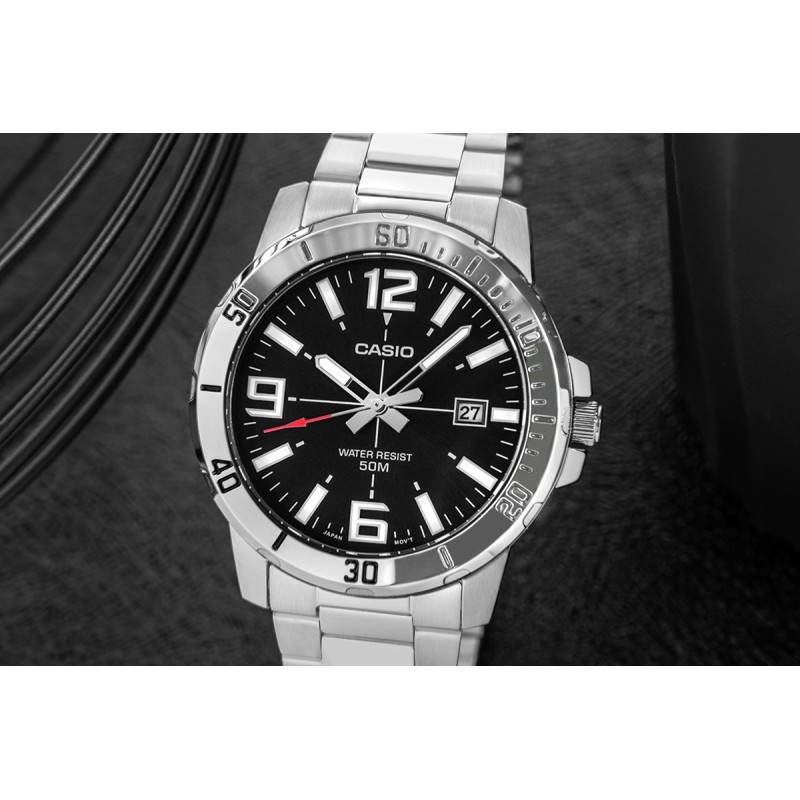 Zegarek Męski CASIO MTP-VD01D-1BVUDF + BOX