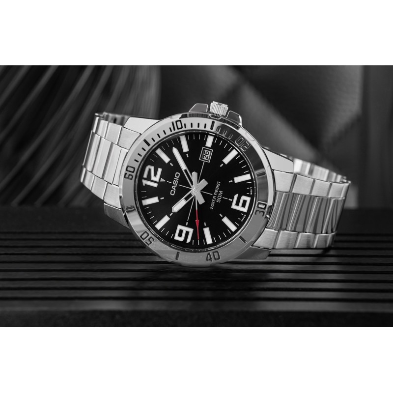 Zegarek Męski CASIO MTP-VD01D-1BVUDF + BOX
