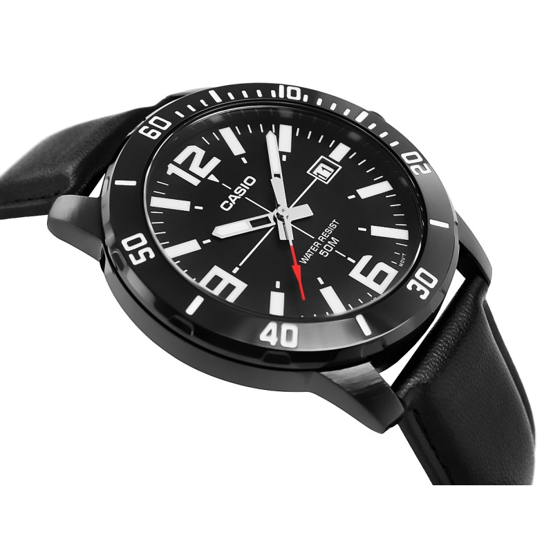 Zegarek Męski CASIO MTP-VD01BL-1BVUDF + BOX