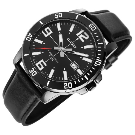 Zegarek Męski CASIO MTP-VD01BL-1BVUDF + BOX