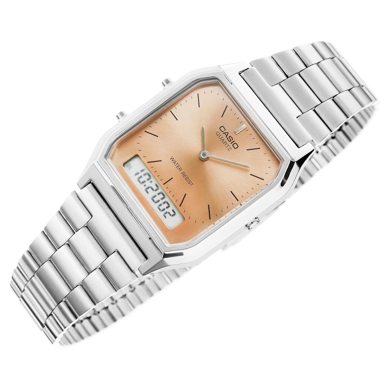 Zegarek Damski CASIO AQ-230A-4AMQYDF + BOX