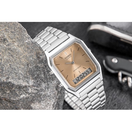 Zegarek Damski CASIO AQ-230A-4AMQYDF + BOX