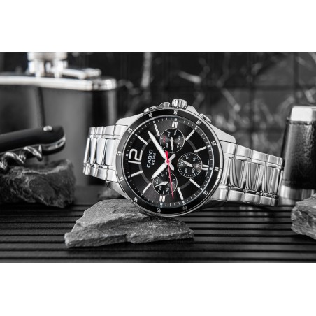 Zegarek Męski CASIO MTP-1374D-1AVDF + BOX