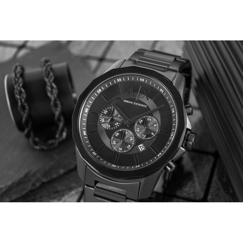 Zegarek Męski + Bransoleta ARMANI EXCHANGE AX7163SET + BOX