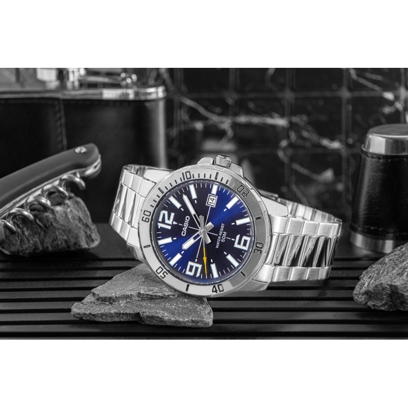 Zegarek Męski CASIO MTP-VD01D-2BVUDF + BOX