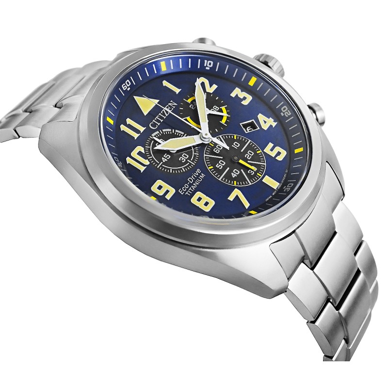 Zegarek Męski CITIZEN Super Titanium Eco-Drive AT2480-81L + BOX