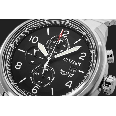 Zegarek Męski CITIZEN Super Titanium Eco-Drive CA0810-88E + BOX