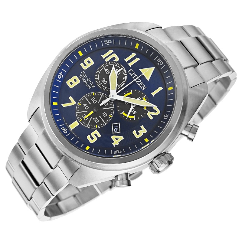 Zegarek Męski CITIZEN Super Titanium Eco-Drive AT2480-81L + BOX