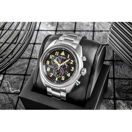 Zegarek Męski CITIZEN Super Titanium Eco-Drive AT2480-81E + BOX