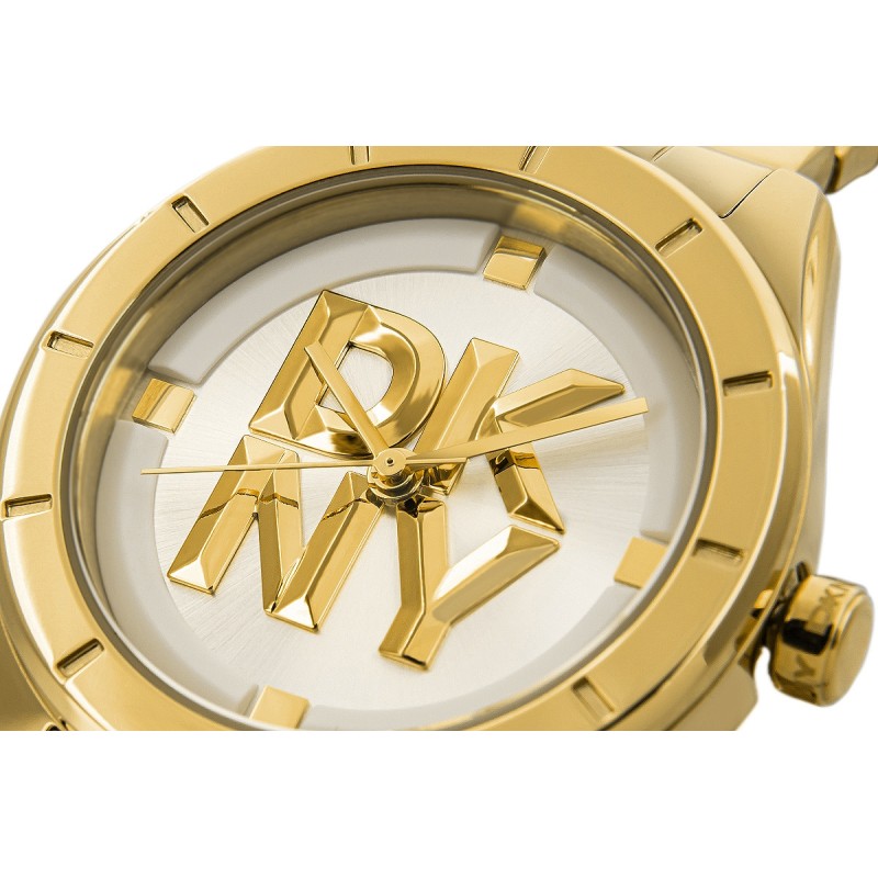 Zegarek Damski DKNY Chambers Midi Gold DK1L016M0065 + BOX