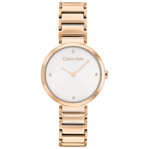 Zegarek Damski CALVIN KLEIN Minimalistic T Bar 25200140 + BOX