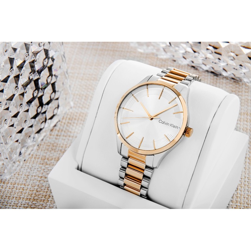 Zegarek Damski CALVIN KLEIN Iconic Brancelet 25200044 + BOX
