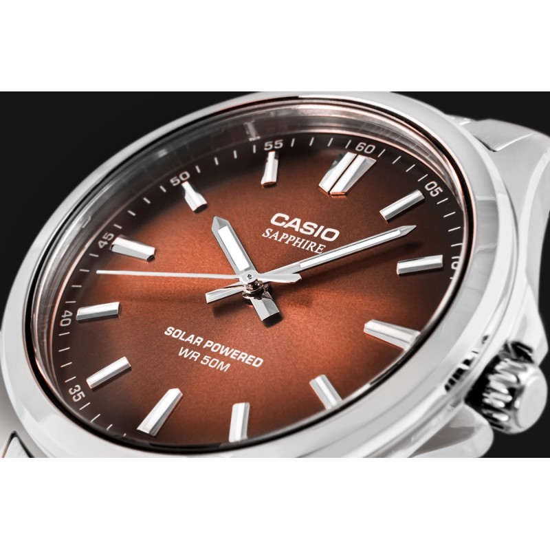 Zegarek Męski CASIO Solar MTS-RS100D-5ADF + BOX