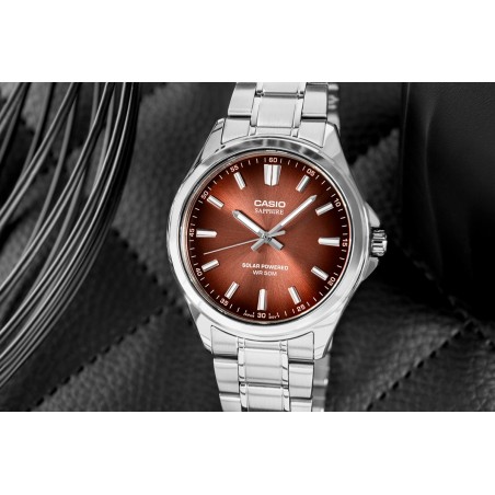 Zegarek Męski CASIO Solar MTS-RS100D-5ADF + BOX