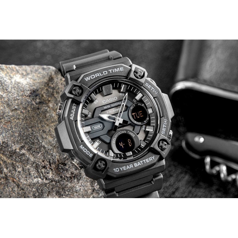 Zegarek Męski CASIO AEQ-120W-1BVDF + BOX