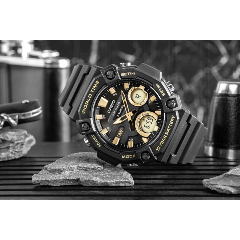 Zegarek Męski CASIO AEQ-120W-9AVDF + BOX