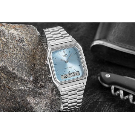 Zegarek Damski CASIO AQ-230A-2A1MQYDF + BOX