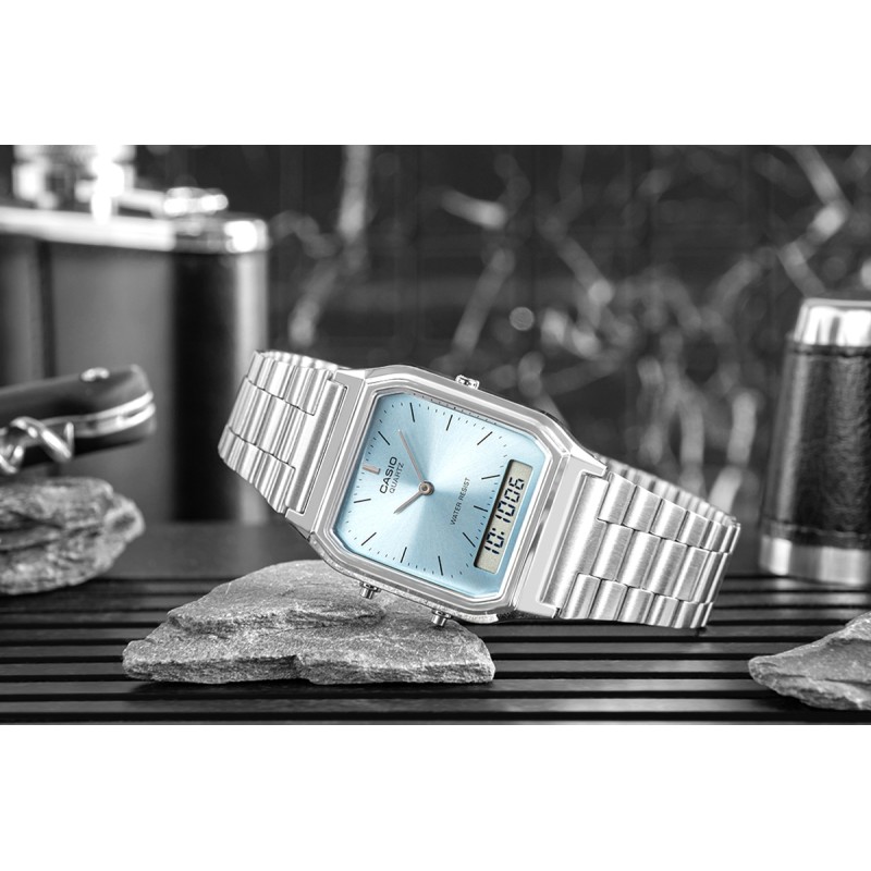 Zegarek Damski CASIO AQ-230A-2A1MQYDF + BOX