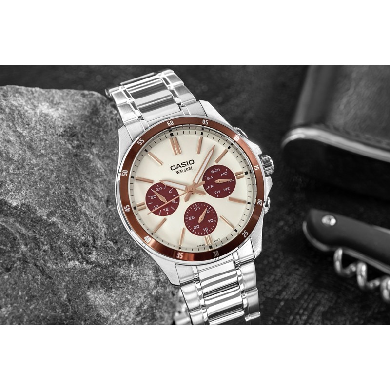 Zegarek Męski CASIO MTP-1374D-5A2VDF + BOX