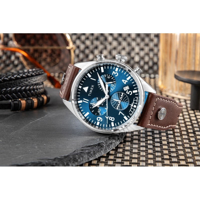 Zegarek Męski TIMEX X PAN AM® Waterbury TWG030000 + BOX