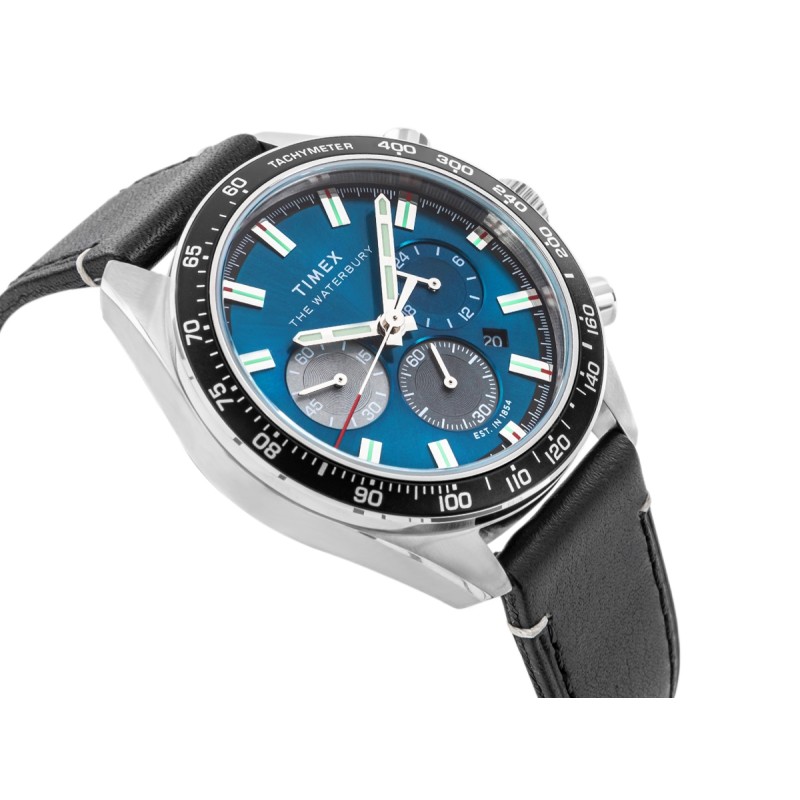Zegarek Męski TIMEX Waterbury Traditional Chronograph TW2Y18600 + BOX