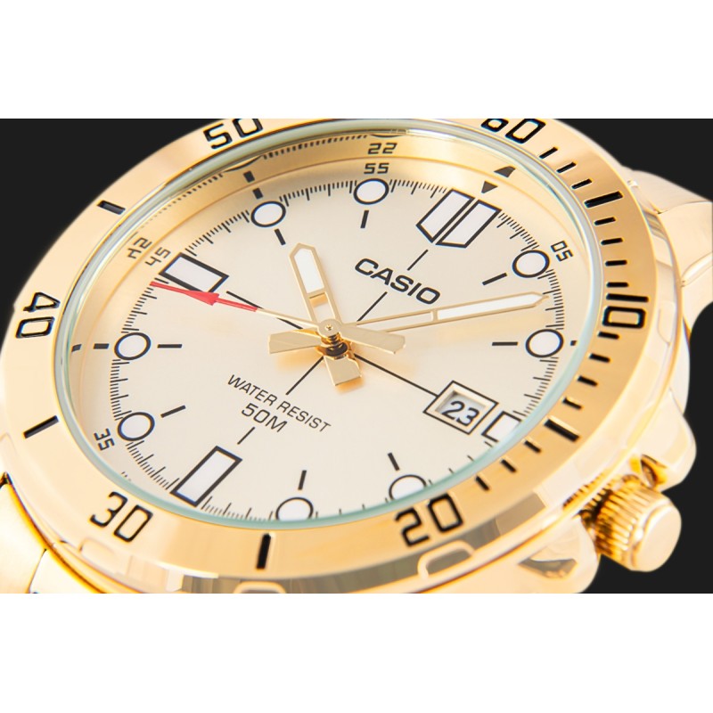 Zegarek Męski CASIO MTP-VD01G-9EVUDF + BOX