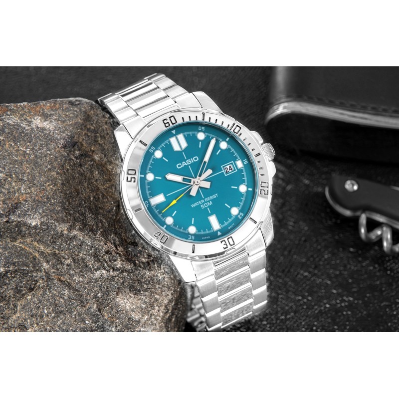 Zegarek Męski CASIO MTP-VD01D-3E2VUDF + BOX
