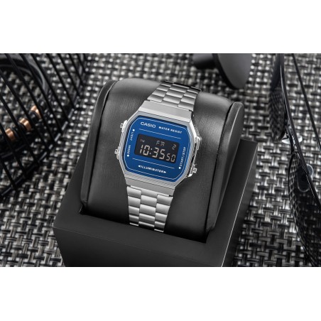 Zegarek Męski CASIO VINTAGE A168WEM-2BEF + BOX