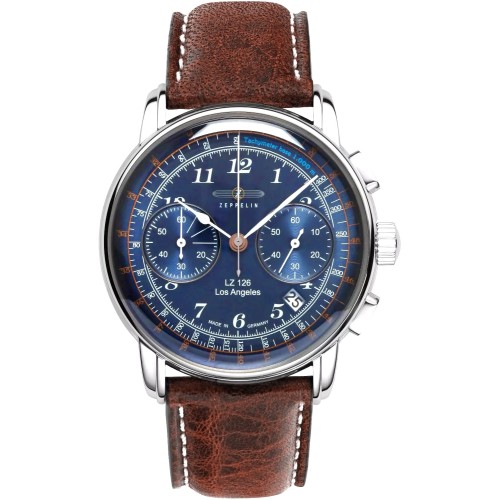 Zegarek Męski ZEPPELIN Los Angeles LZ 126 7614-3 + BOX