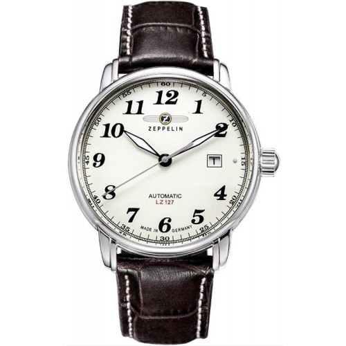 Zegarek Męski ZEPPELIN Automatic LZ 127 7656-5 + BOX