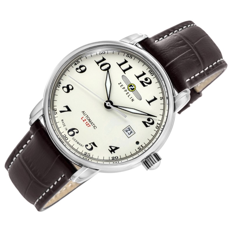 Zegarek Męski ZEPPELIN Automatic LZ 127 7656-5 + BOX