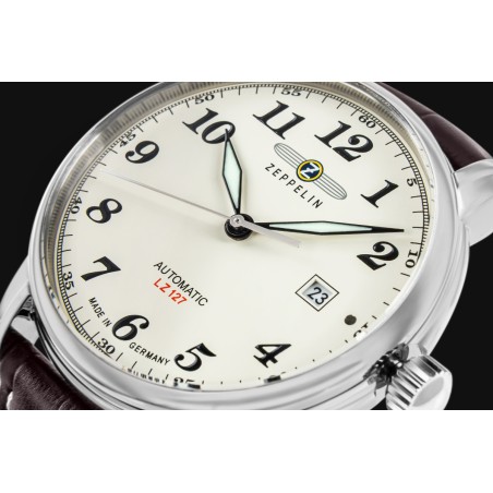 Zegarek Męski ZEPPELIN Automatic LZ 127 7656-5 + BOX