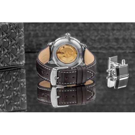 Zegarek Męski ZEPPELIN Automatic LZ 127 7656-5 + BOX