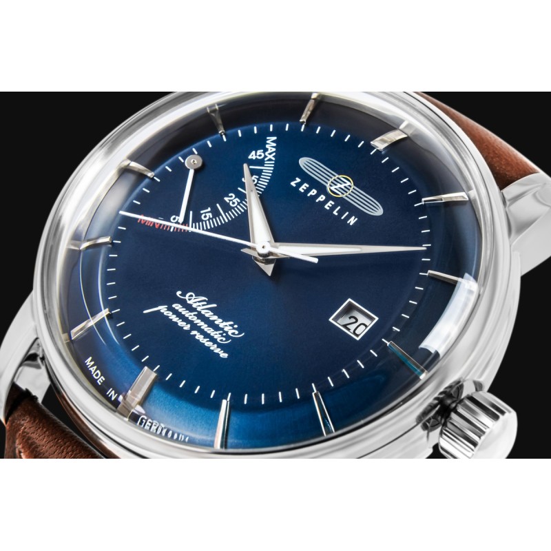 Zegarek Męski ZEPPELIN Atlantic Automatic Power Reserve  8462-3 + BOX