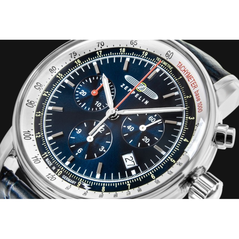 Zegarek Męski ZEPPELIN LZ14 Marine Chronograph 8888-3 + BOX