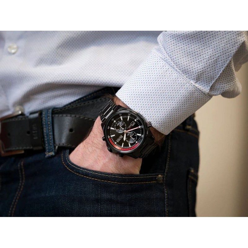 Zegarek Męski Hugo Boss 1513825 Globetrotter + BOX.
